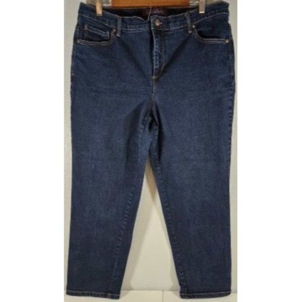 Gloria Vanderbilt Amanda Womens Plus Size 16W Short Jeans